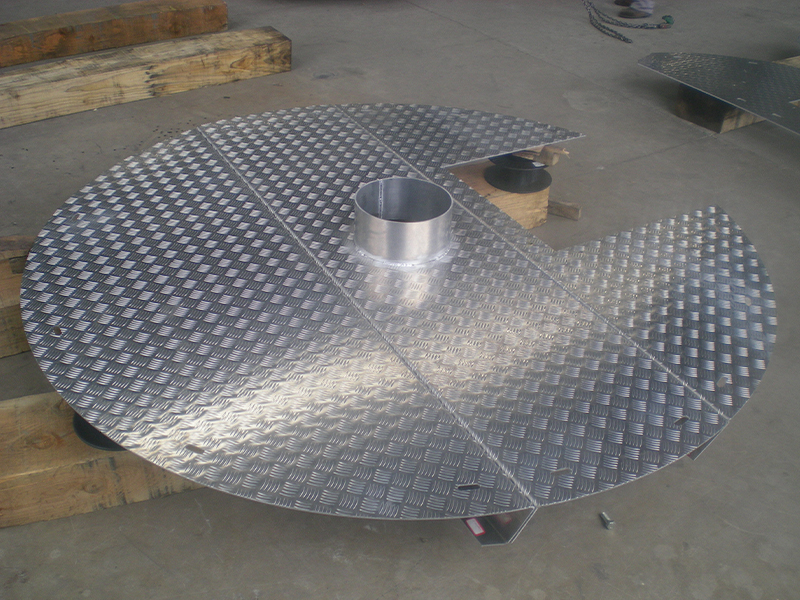 Aluminiumstahl -Wartungsplattform für Windkraftanlagen