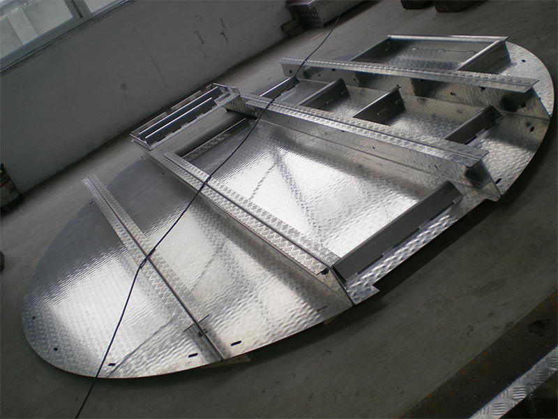 Aluminiumstahl -Wartungsplattform für Windkraftanlagen