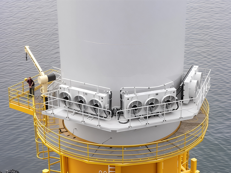 Externe Plattform von Stahlaluminium für Offshore -Windkraftanlage