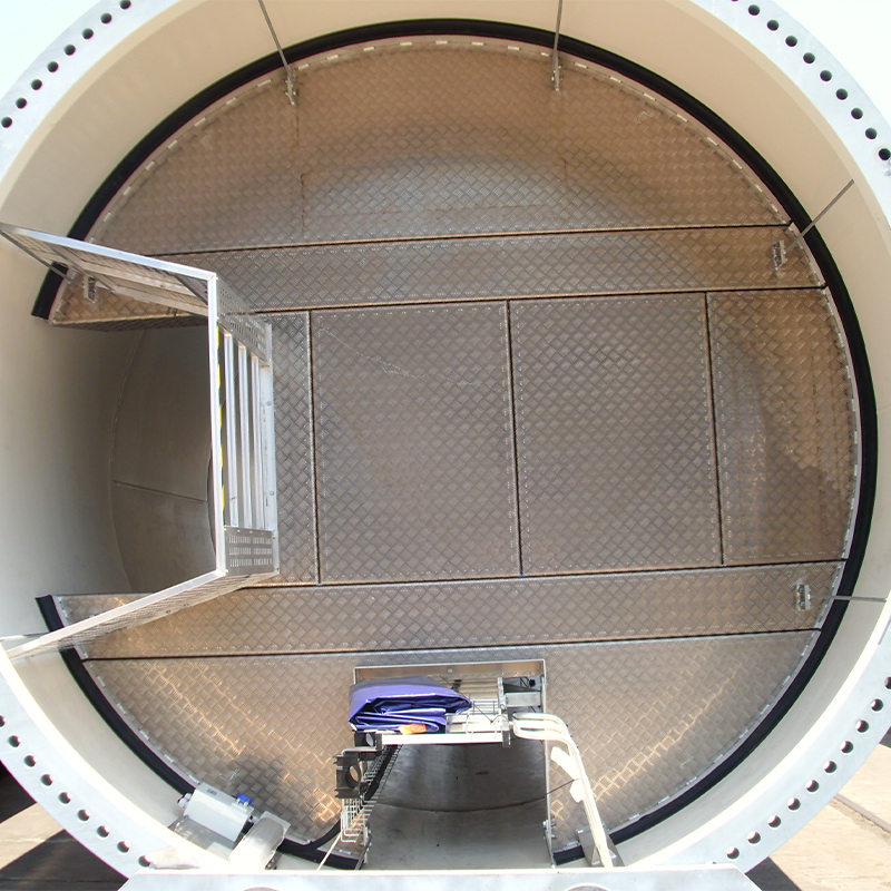 Aluminiumstahl -Wartungsplattform für Windkraftanlagen