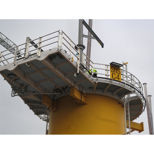 Externe Plattform von Stahlaluminium für Offshore -Windkraftanlage