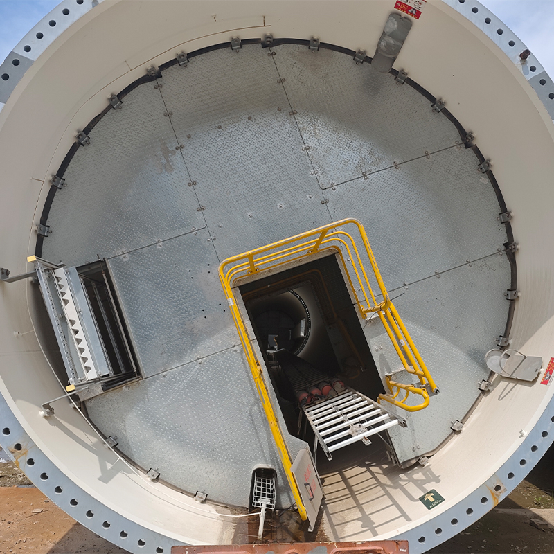 Aluminiumstahl -Wartungsplattform für Windkraftanlagen