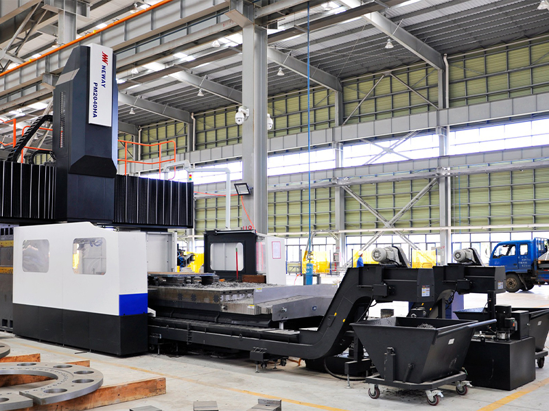 CNC -Bearbeitung großer Präzisionsmetallstrukturen